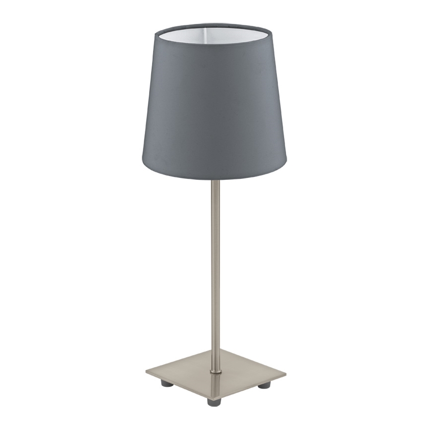 Eglo 54906 - Lampe de table LED 1xE14/6W/230V gris/chrome mat