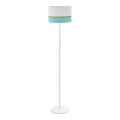 Eglo 55083 - Staande LED Lamp 1xE27/10W/230V 3000K wit/turquoise