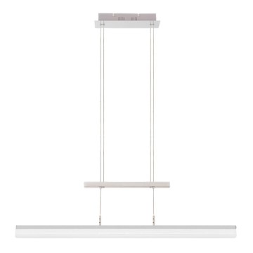 Eglo 55095 - Dimbare LED-hanglamp met kabel LED/18W/230V mat chroom