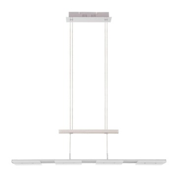 Eglo 55096 - LED dimmable suspension sur câble 4xLED/4,5W/230V chrome mat