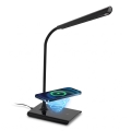 Eglo 55122 - LED-dimbare tafellamp met draadloos opladen LED/5,5W/230V zwart