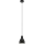 Eglo 55243 - Hanglamp PRIDDY met kabel 1xE27/60W/230V zwart