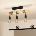 Eglo 55247 - Plafondkroonluchter TOWNSHEND 3xE27/60W/230V