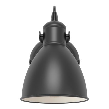 Eglo 55261 - Wandlamp PRIDDY 1xE27/40W/230V zwart