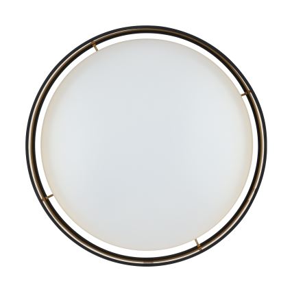 Eglo 55267 - LED plafondlamp MASERLO LED/16W/230V 3000K Ø 40,5 cm zwart/koper