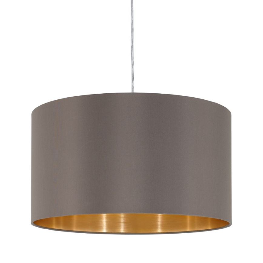 Eglo 55269 - Suspension filaire MASERLO 1xE27/60W/230V marron