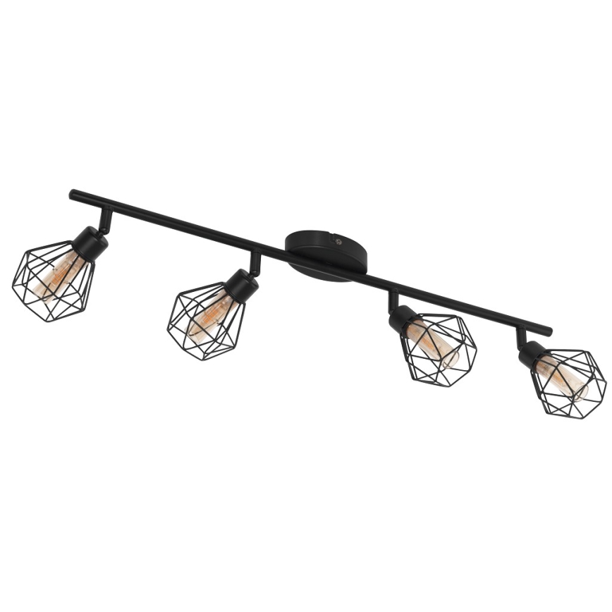 Eglo 55301 - Spot LED ZAPATA 4xG9/3W/230V noir