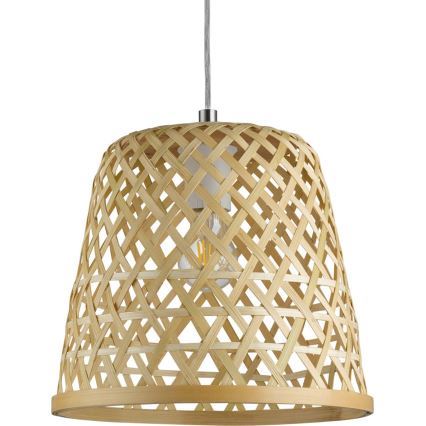 Eglo 55696 - Hanglamp met kabel KIRKCOLM 1xE27/60W/230V beige