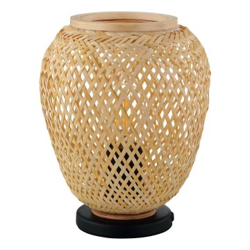 Eglo 55699 - Lampe de table DEMBLEBY 1xE27/40W/230V beige