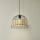 Eglo 55709 - Suspension filaire ANWICK 1xE27/40W/230V rotin