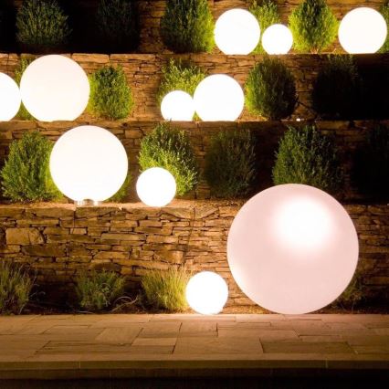 Eglo 55786 - LED RGBW Buitenlamp MONTEROLO-C 1xE27/9W/230V 2700-6500K IP65 diameter 30 cm + afstandsbediening
