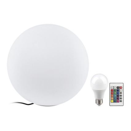 Eglo 55788 - LED RGBW Buitenlamp MONTEROLO-C 1xE27/9W/230V 2700-6500K IP65 diameter 50 cm + afstandsbediening