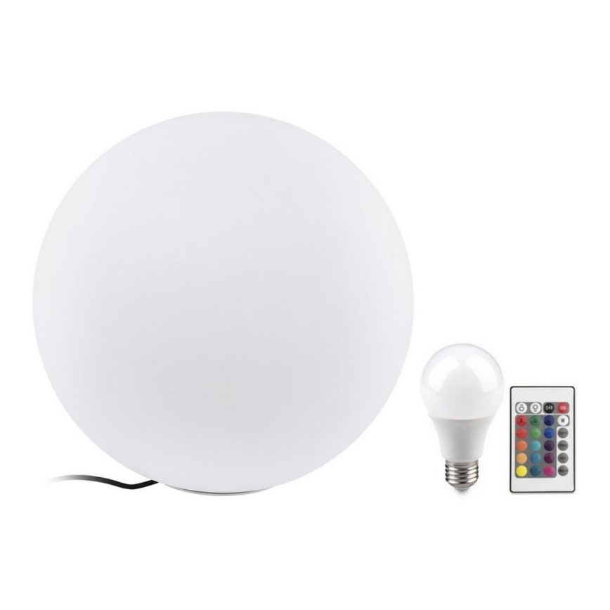 Eglo 55788 - LED RGBW Buitenlamp MONTEROLO-C 1xE27/9W/230V 2700-6500K IP65 diameter 50 cm + afstandsbediening