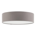 Eglo 55805 - Plafonnier LED 1xE27/11W/230V Ø 38 cm gris