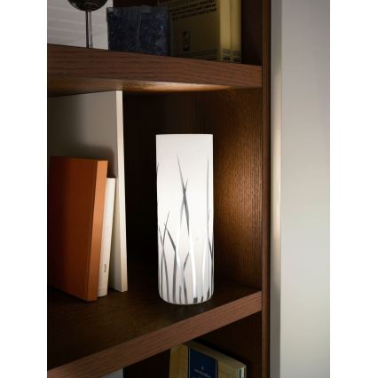 Eglo 55807 - Lampe de table LED 1xE14/5,5W/230V blanche/chrome brillant