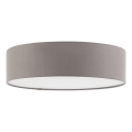 Eglo 55872 - LED plafondlamp 1xE27/11W/230V Ø 38 cm grijs