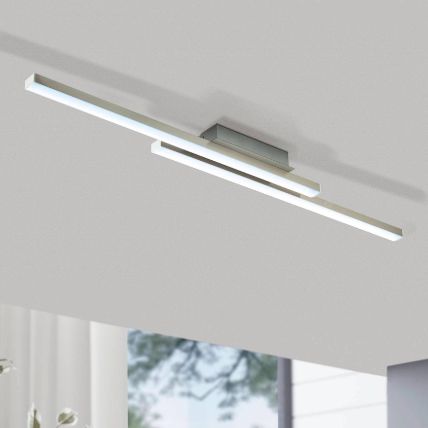 Eglo 55971 - Plafonnier LED RGBW dimmable FRAIOLI-C LED/34W/230V 2700-6500K chrome mat + télécommande