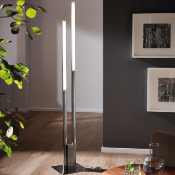 Eglo 55972 - Lampadaire LED RGBW dimmable FRAIOLI-C LED/34W/230V 2700-6500K chrome mat + télécommande