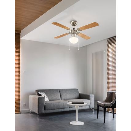 Eglo 56035 - Ventilateur de plafond LED 1xE27/4,9W/230V 3000K Ø 106,6 cm