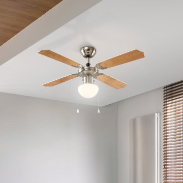 Eglo 56035 - Ventilateur de plafond LED 1xE27/4,9W/230V 3000K Ø 106,6 cm