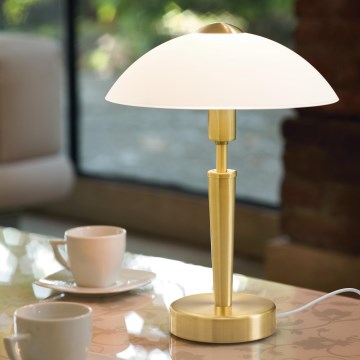 Eglo 56252 - LED dimbare tafellamp SOLO 1xE14/4,5W/230V goudkleurig