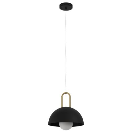 Eglo 56459 - Hanglamp met kabel CALMANERA 1xE27/40W/230V zwart