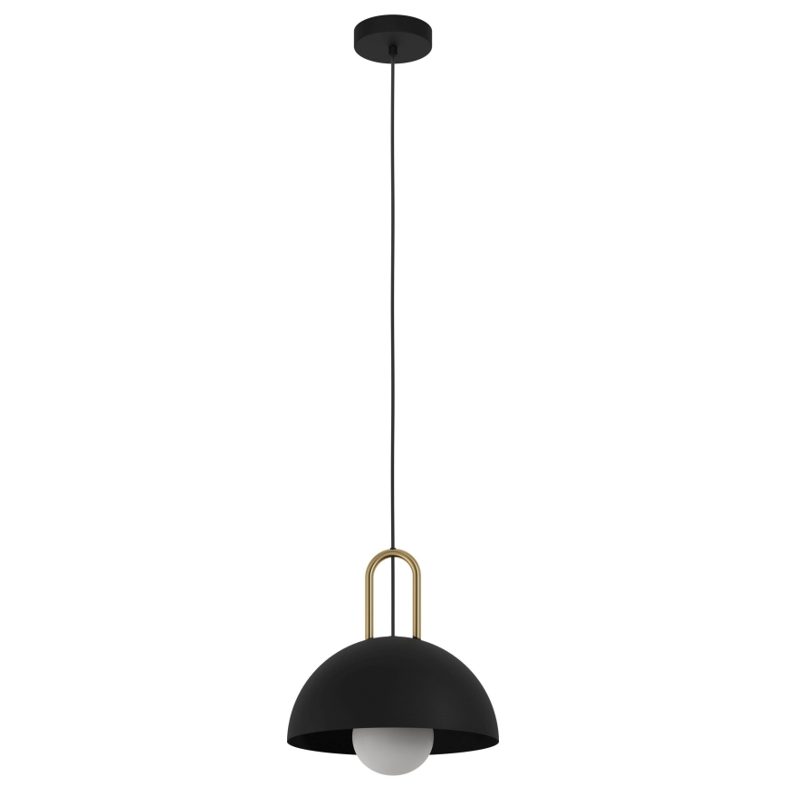 Eglo 56459 - Hanglamp met kabel CALMANERA 1xE27/40W/230V zwart
