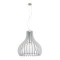 Eglo 61716 - Hanglamp aan een koord TINDORI 1xE27/60W/230V diameter 60 cm wit