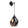 Eglo 62836 - Wandlamp CARLTON PRO 1xE27/60W/230V zwart