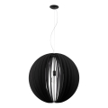 Eglo 63254 - Suspension filaire COSSANO PRO 1xE27/60W/230V d. 70 cm noir