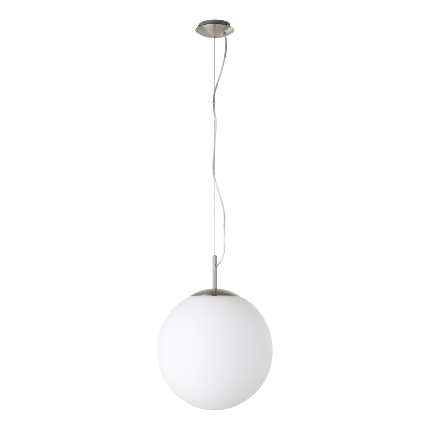 Eglo 63269 - Suspension sur câble PIEDALE 1xE27/60W/230V Ø 35 cm chrome mat