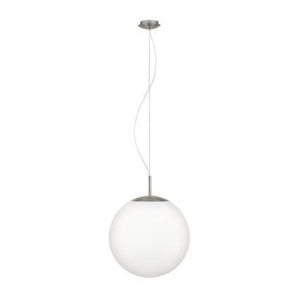 Eglo 63271 - Hanglamp aan kabel PIEDALE 1xE27/60W/230V Ø 43 cm mat chroom