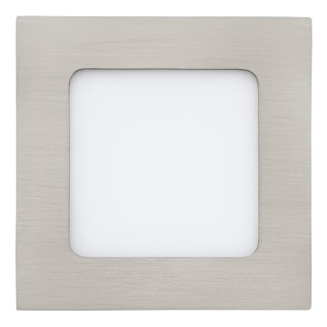 Eglo 64608 - LED Hang plafondverlichting FUEVA 1 PRO LED/5,5W/230V 3000K 12x12 cm mat chroom