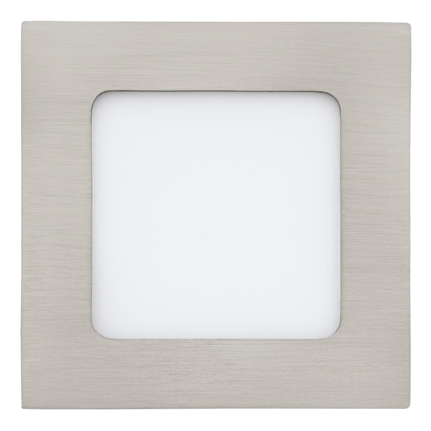 Eglo 64608 - LED Hang plafondverlichting FUEVA 1 PRO LED/5,5W/230V 3000K 12x12 cm mat chroom