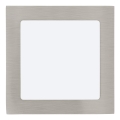 Eglo 64627 - Spot encastrable FUEVA 1 PRO LED/11W/230V 4000K 17x17 cm chrome mat