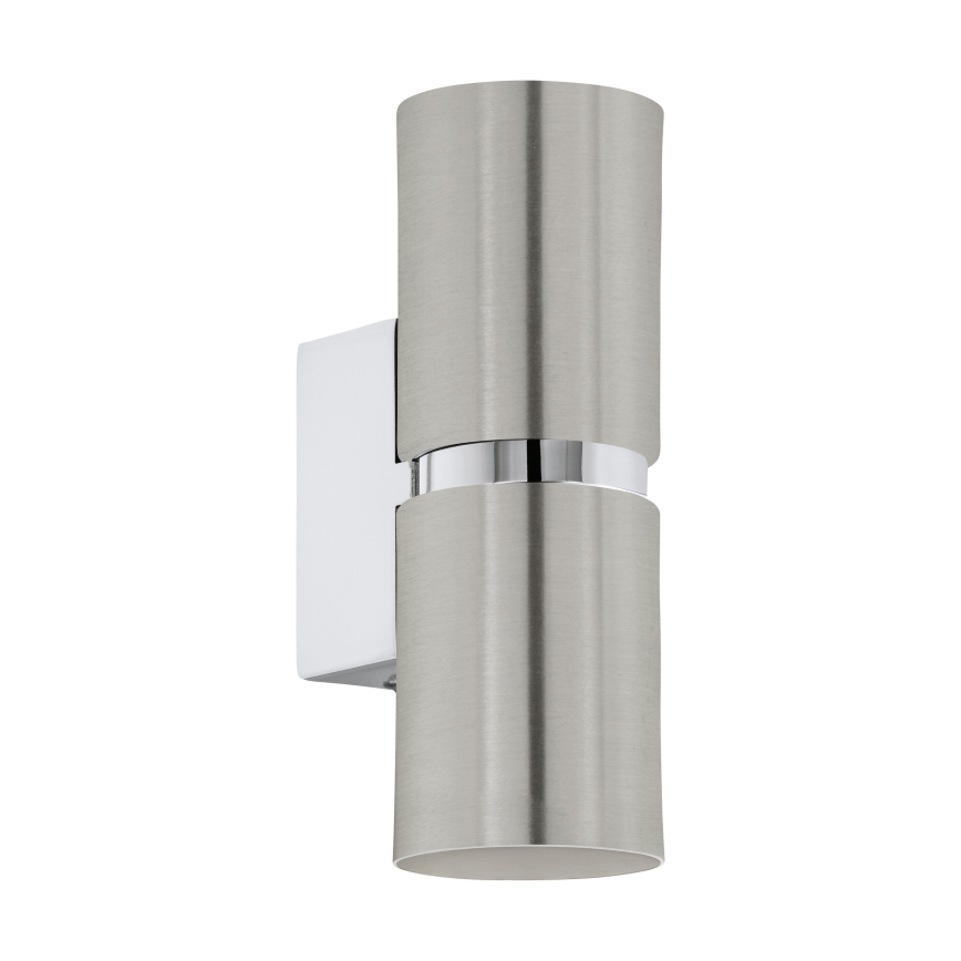 Eglo 64794 - LED wand verlichting PASSA PRO 2xGU10/3,3W/230V 3000K mat chroom