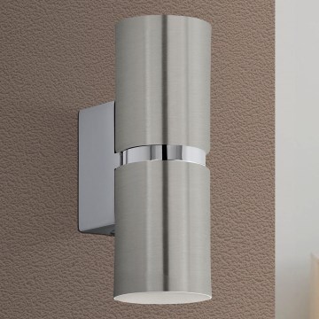Eglo 64794 - LED wand verlichting PASSA PRO 2xGU10/3,3W/230V 3000K mat chroom