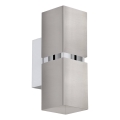 Eglo 64797 - Applique murale LED PASSA PRO 2xGU10/3,3W/230V 3000K chrome mat
