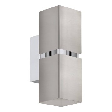 Eglo 64797 - LED wand verlichting PASSA PRO 2xGU10/3,3W/230V 3000K mat chroom