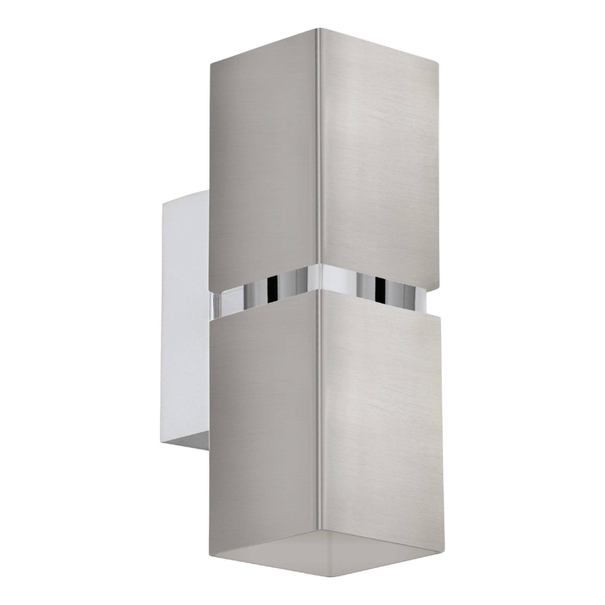 Eglo 64797 - LED wand verlichting PASSA PRO 2xGU10/3,3W/230V 3000K mat chroom