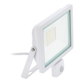 Eglo 64886 - LED Schijnwerper met sensor FILETTI LED/50W/230V 4000K IP44 wit