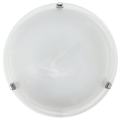 Eglo - Plafonnier 2xE27/25W/230V en verre d'albâtre