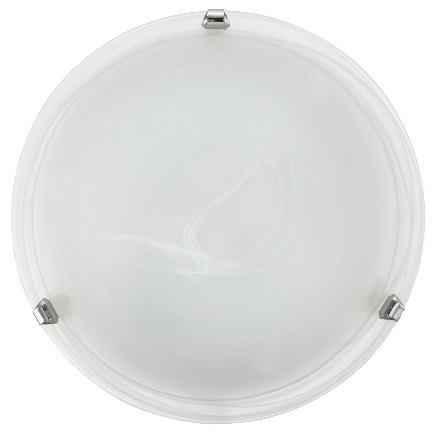 Eglo - Plafonnier 1xE27/60W/230V en verre albâtre