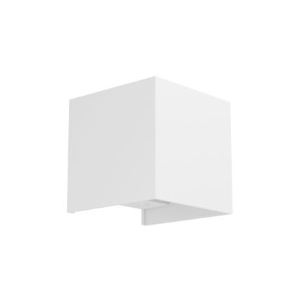 Eglo - Applique murale extérieure LED rechargeable et dimmable avec détecteur de mouvement et capteur crépusculaire LED/2,2W/5V IP44 blanc