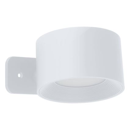 Eglo - Applique murale tactile LED rechargeable et dimmable LED/5W/5V 2700/4000/6500K 2000 mAh blanche