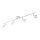 Eglo 75242 - LED-spot ODERZO 3xLED/3,8W/230V glanzend chroom