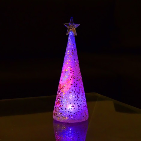 Eglo 75266 - Kerstdecoratie Kerstboom 24 cm LED RGB/3xLR44/1,5 V