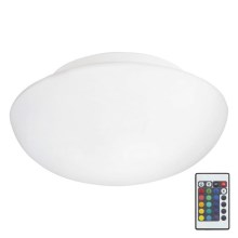 Eglo 75352 - Dimbare LED RGB Plafond Lamp ELLA-C 2xE27/7,5W/230V + afstandsbediening