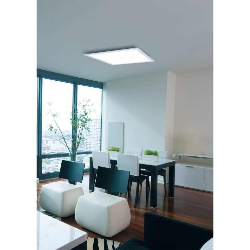 Eglo 75525 - Plafonier RGBW à intensité variable SALOBRENA LED/12W/230V + télécommande