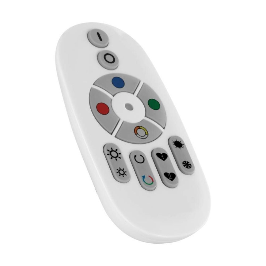 Eglo 75525 - Plafonier RGBW à intensité variable SALOBRENA LED/12W/230V + télécommande